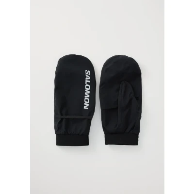Image of Salomon Unisex BONATTI Waterproof Running Gloves, DEEP Black, M/L
