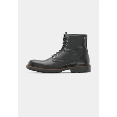 Image of Jack &amp; Jones Jfwtanner SN Laceup ankle boots, Men&#039;s, Size: 6, Anthracite