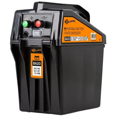 Image of Gallagher BA80 battery fence energiser (9/12 V)