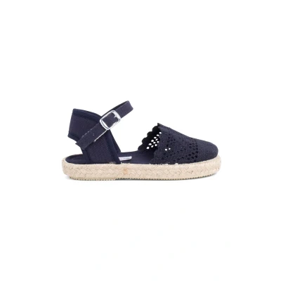 Image of Pisamonas Espadrilles for kids, Size: 9.5K, Azul marino Textile