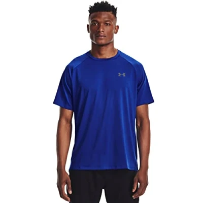 Image of Under Armour UA TECH 2.0 SS TEE Basic Tshirt, Men&#039;s, Size: Medium, Royal