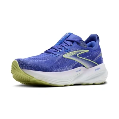 Image of Brooks Glycerin 22 Road running shoes, Women&#039;s, Size: 4.5, Amparo blue hyper iris yellow Textile