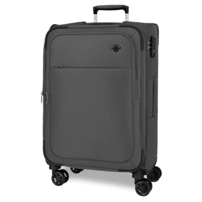 Image of MOVOM Atlanta Medium Suitcase, One Size, Grey, Suitcase