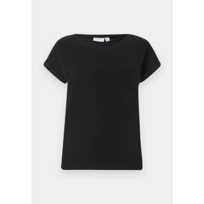 Image of VILA Basic Tshirt, Women&#039;s, Size: XS, Black