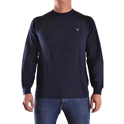 Image of GANT C NECK Jumper, Men&#039;s, Size: XS, Evening blue