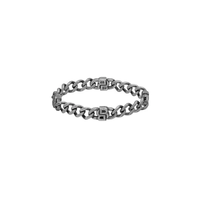 Image of BOSS Double B Absolute Bracelet, Men&#039;s, Size: One Size, Grey