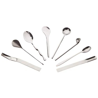 Image of Alessi Coffee Spoons Il Caffe MSPOONSET 8 Pieces by David Chipperfield