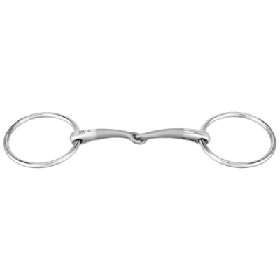Image of Sprenger Satinox loose ring snaffle 14mm single jointed