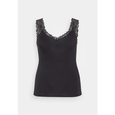 Image of Vero Moda Curve TOP Top, Women&#039;s, Size: 20/22, Black
