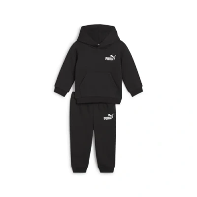 Image of Puma Minicats Loungewear Unisex SET Tracksuit for kids, Size: 12m (9 12m), Black