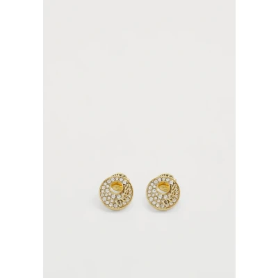 Image of Guess Blooming Summer Earrings Yellow goldcoloured, Women&#039;s, Size: One Size, gold coloured