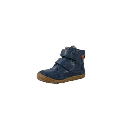 Image of Lurchi Naika TEX Barefoot Unisex Winter boots for kids, Size: 8.5K, Blue Leather