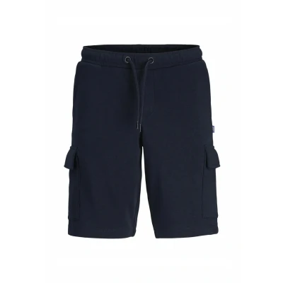 Image of JACK &amp; JONES Boys Jpstbradley Sweat Cargo GMS Jnr Shorts, Blazer navy, 152