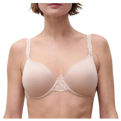 Image of Chantelle Champs Elysees Covering Memory BRA Underwired bra, Women&#039;s, Size: 40D, Dune
