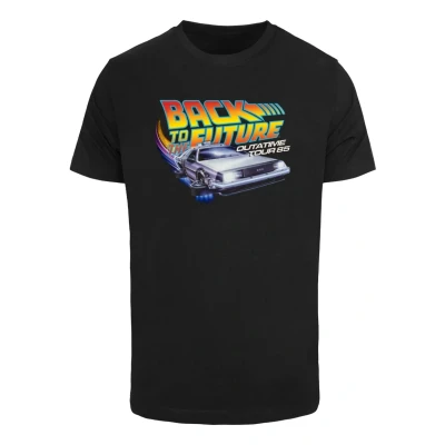 Image of Merchcode Outatime 85 TEE Print Tshirt, Men&#039;s, Size: XL, Black