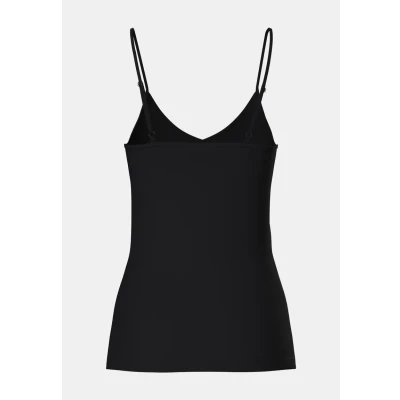 Image of Pieces Pcsirene Singlet Top, Women&#039;s, Size: Small, Black
