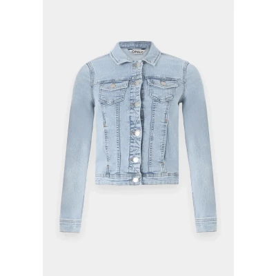 Image of ONLY Onlwonder Jacket denim jacket, Women&#039;s, Size: XL, Light blue