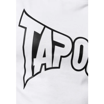 Image of Tapout Normale Passform Lifestyle Print Tshirt, Men&#039;s, Size: 3XL, White black