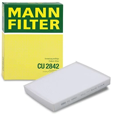 Image of Filter, interior air MANN FILTER CU 2842