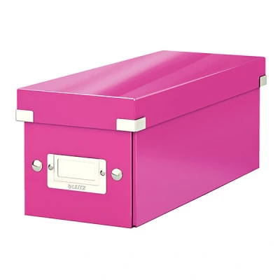 Image of Leitz Storage Box, Pink, Click and Store Range, 60410023