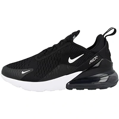 Image of Nike Sportswear W AIR MAX 270 Trainers, Women&#039;s, Size: 8.5, Black/anthracite/white Synthetics/textile