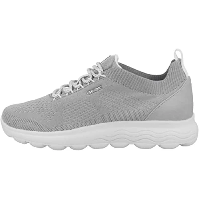 Image of Geox Spherica A Trainers, Women&#039;s, Size: 5, Grau Textile