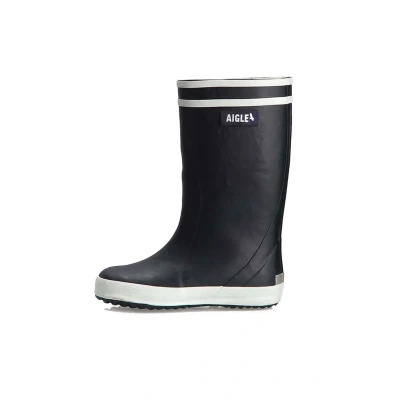 Image of Aigle Unisex&#039;s Lolly Pop Fur 2 Rain Boot, Marine, 5 UK
