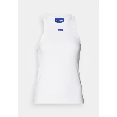 Image of HUGO EASY TANK Top, Women&#039;s, Size: XS, White