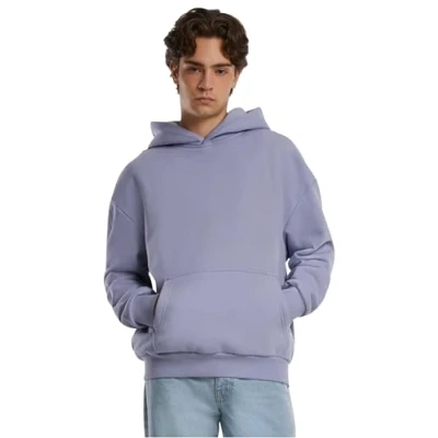 Image of Urban Classics Ultra Heavy Hoodie, Men&#039;s, Size: 4XL, Violablue