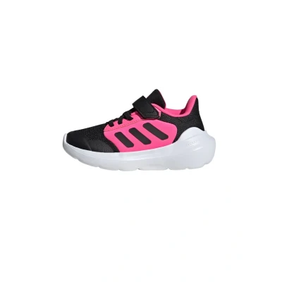 Image of adidas Performance Tensaur Road running shoes for kids, Size: 10K, core black lucid pink
