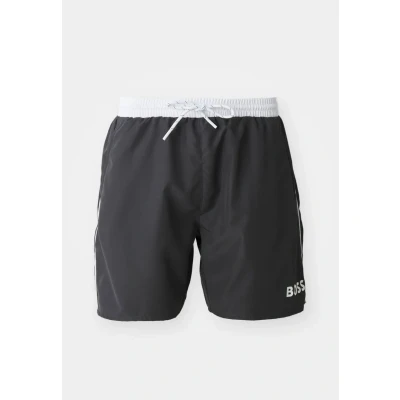 Image of BOSS Starfish Swimming shorts, Men&#039;s, Size: Small, Dark grey