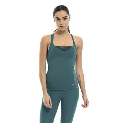 Image of Shambhala Barcelona Women&#039;s Collina Tank/Camiseta Sin Mangas Tank/Recycled Plastic Polyester Sports Tank Top