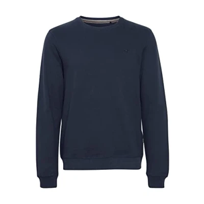 Image of Blend Bhbhavebury CREW NECK Sweatshirt Sweatshirt, Men&#039;s, Size: Small, Dress blues