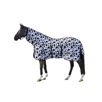Image of HKM Fly Rug with Neck Cow