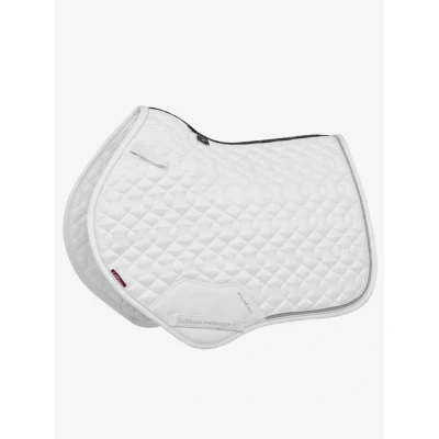 Image of LeMieux Saddlepad Crystal Suede white