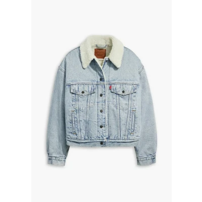 Image of Levi&#039;s Trucker Denim jacket, Women&#039;s, Size: XS, Morning sunlight