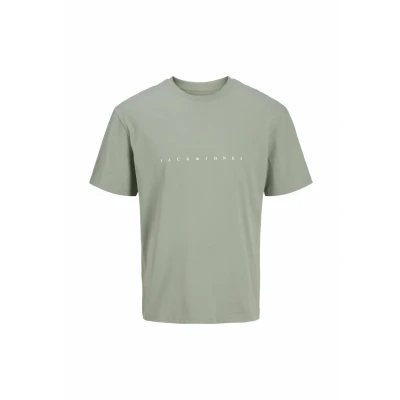 Image of JACK&amp;JONES JUNIOR Boys Jjestar Jj Tee Ss Noos Jnr T Shirt, Iceberg Green, 128