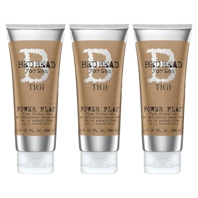 Image of TIGI Bed Head for Men Power Play Firm Finish Gel (200ml)