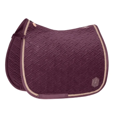 Image of Eskadron FW&#039;23 Heritage Velvet saddlepad Emblem