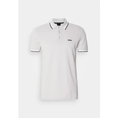 Image of BOSS Paddy Polo shirt, Men&#039;s, Size: XXL, Light pastel grey