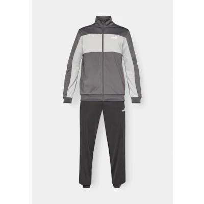 Image of Puma Colorblock SUIT SET Tracksuit, Men&#039;s, Size: Small, Dusky gray
