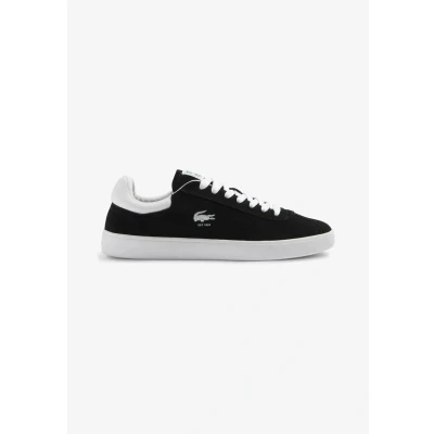 Image of Lacoste Baseshot Trainers, Men&#039;s, Size: 10, Blk/wht Synthetics