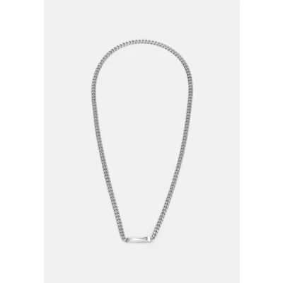 Image of Calvin Klein Iconic ID Necklace silvercoloured, Men&#039;s, Size: One Size, Silver coloured