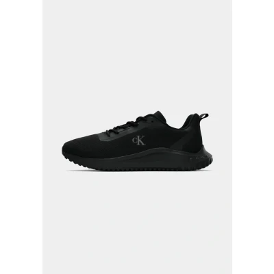 Image of Calvin Klein Jeans EVA Runner Trainers, Men&#039;s, Size: 6.5, Triple black shoes