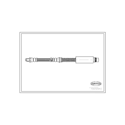 Image of Brake Hose CORTECO 19032942