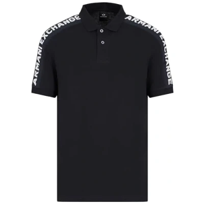 Image of Armani Exchange Polo shirt, Men&#039;s, Size: Large, Deep navy