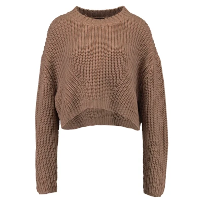 Image of Urban Classics WIDE Jumper, Women&#039;s, Size: Medium, Taupe