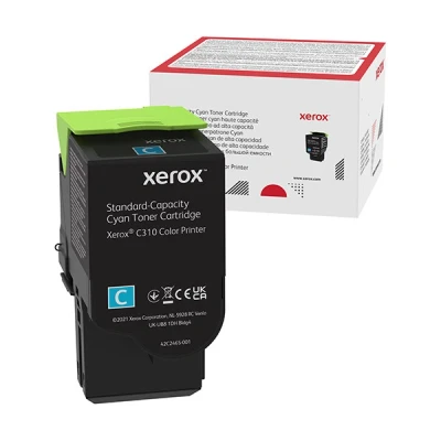 Image of Xerox Genuine C310 / C315 Cyan Standard Capacity Toner Cartridge (2,000 pages) 006R04357
