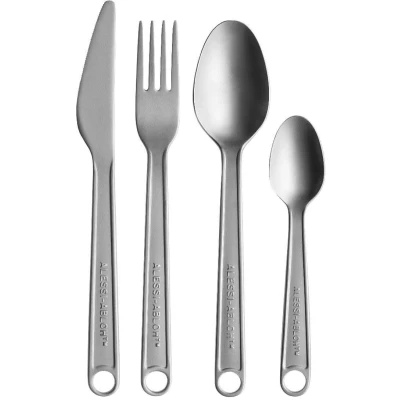 Image of Alessi Cutlery set Conversational Objects VA02S4 4 piece by Virgil Abloh