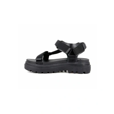 Image of Palladium Pallacruise Strap Platform sandals, Women&#039;s, Size: 4, black Textile